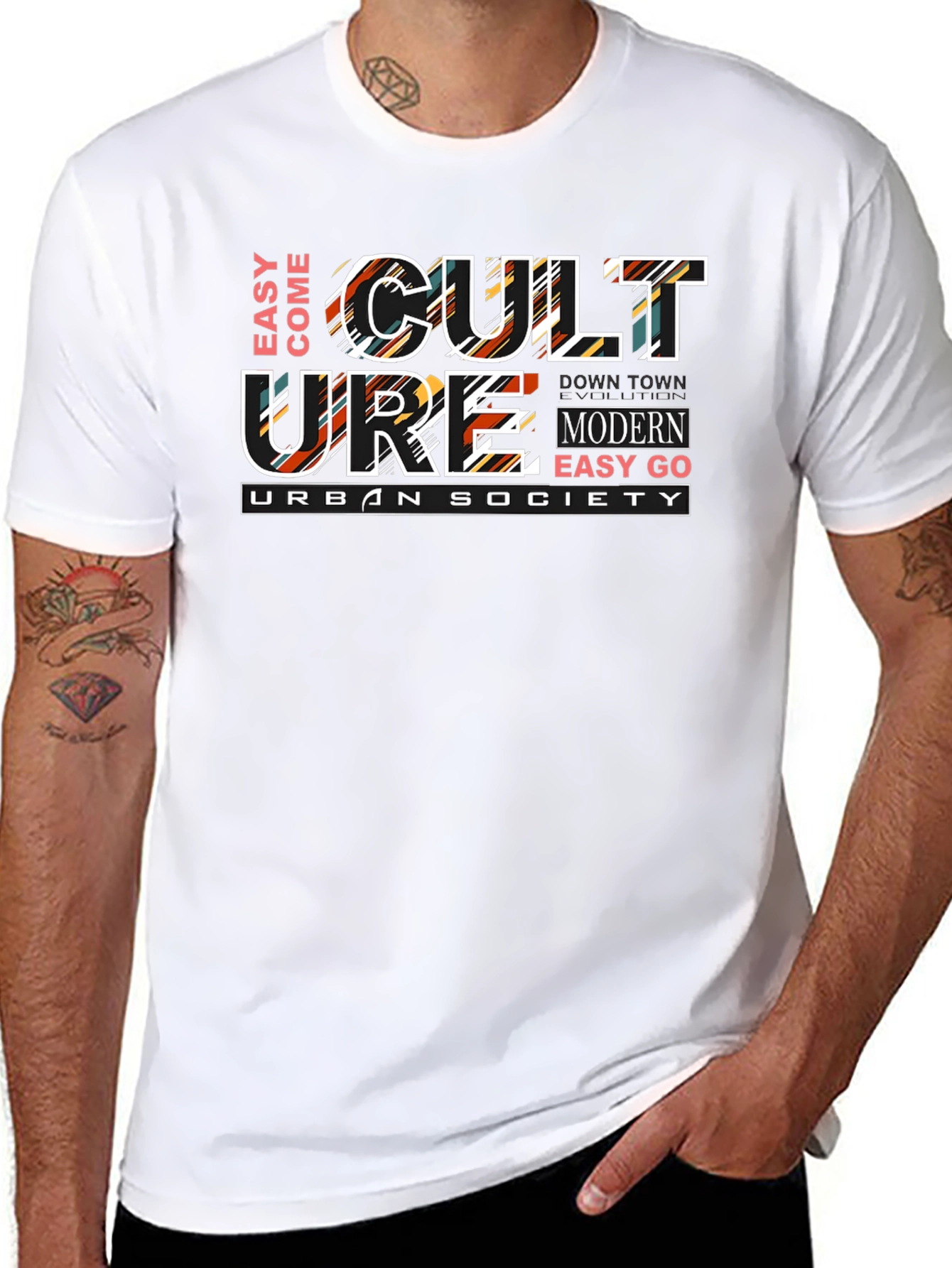 Urban Culture Graphic T-Shirt