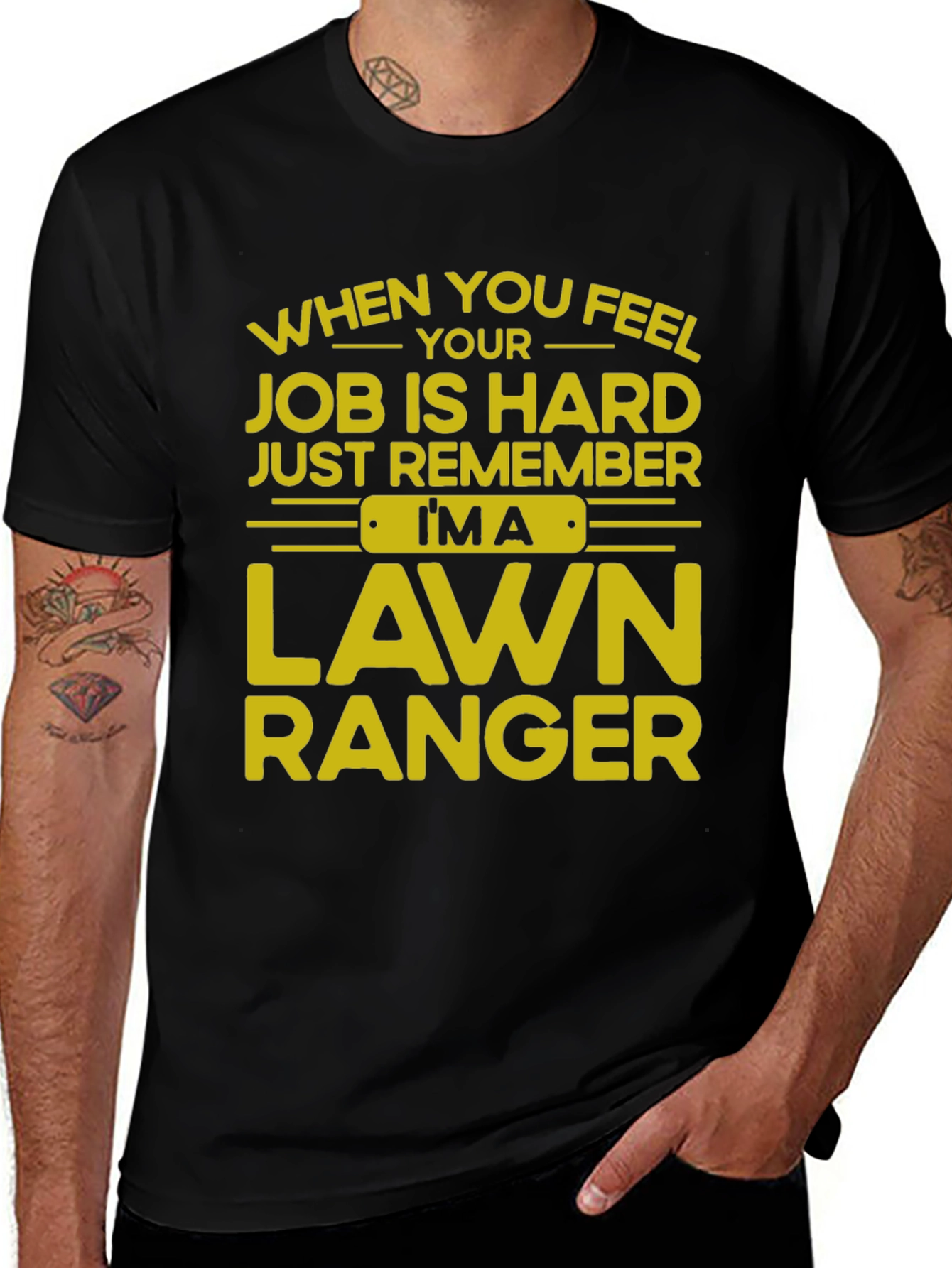 Lawn Ranger T-Shirt - Funny Job Pride Tee