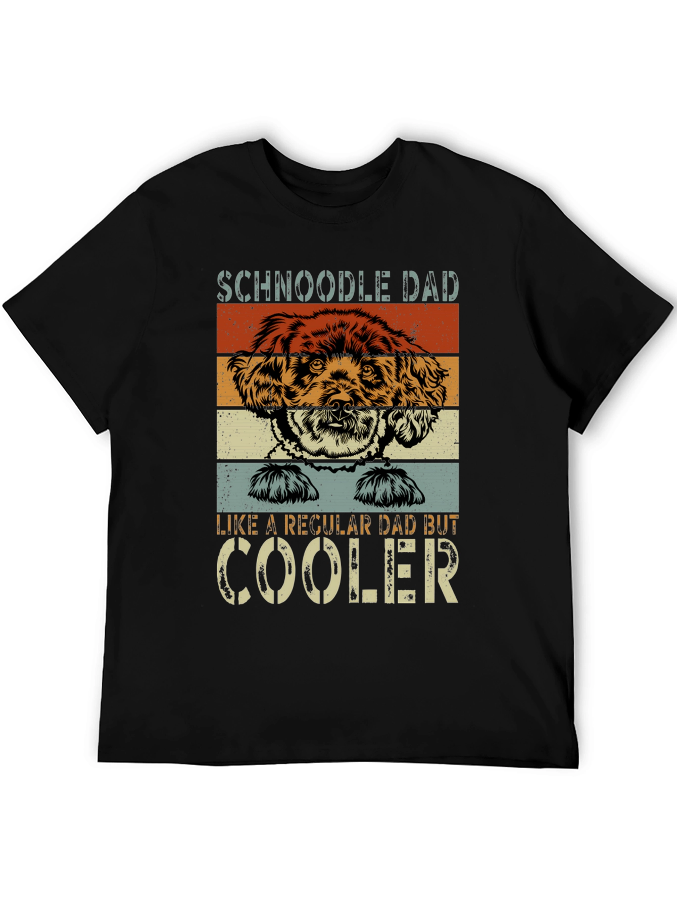 Schnoodle Dad T-Shirt - Cool Fathers Day Gift
