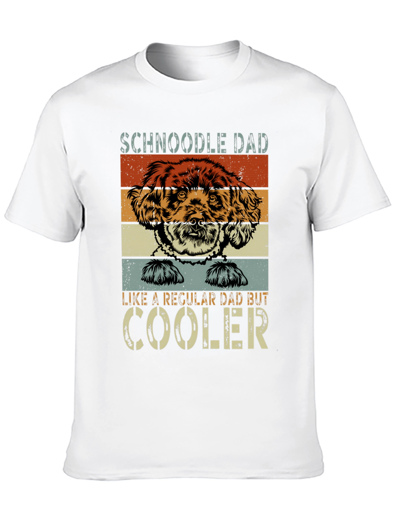 Schnoodle Dad T-Shirt - Cool Fathers Day Gift