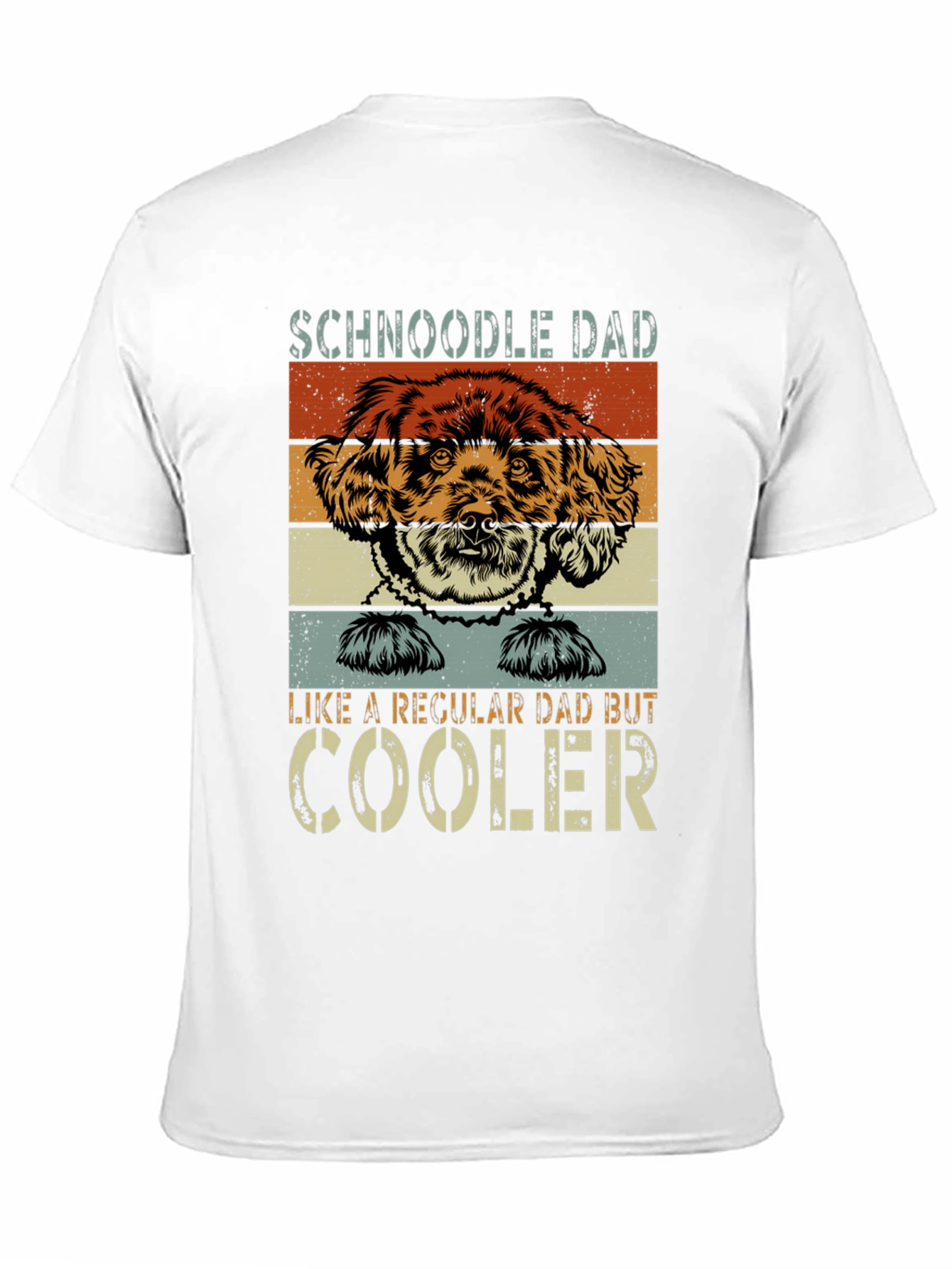 Schnoodle Dad T-Shirt - Cool Fathers Day Gift