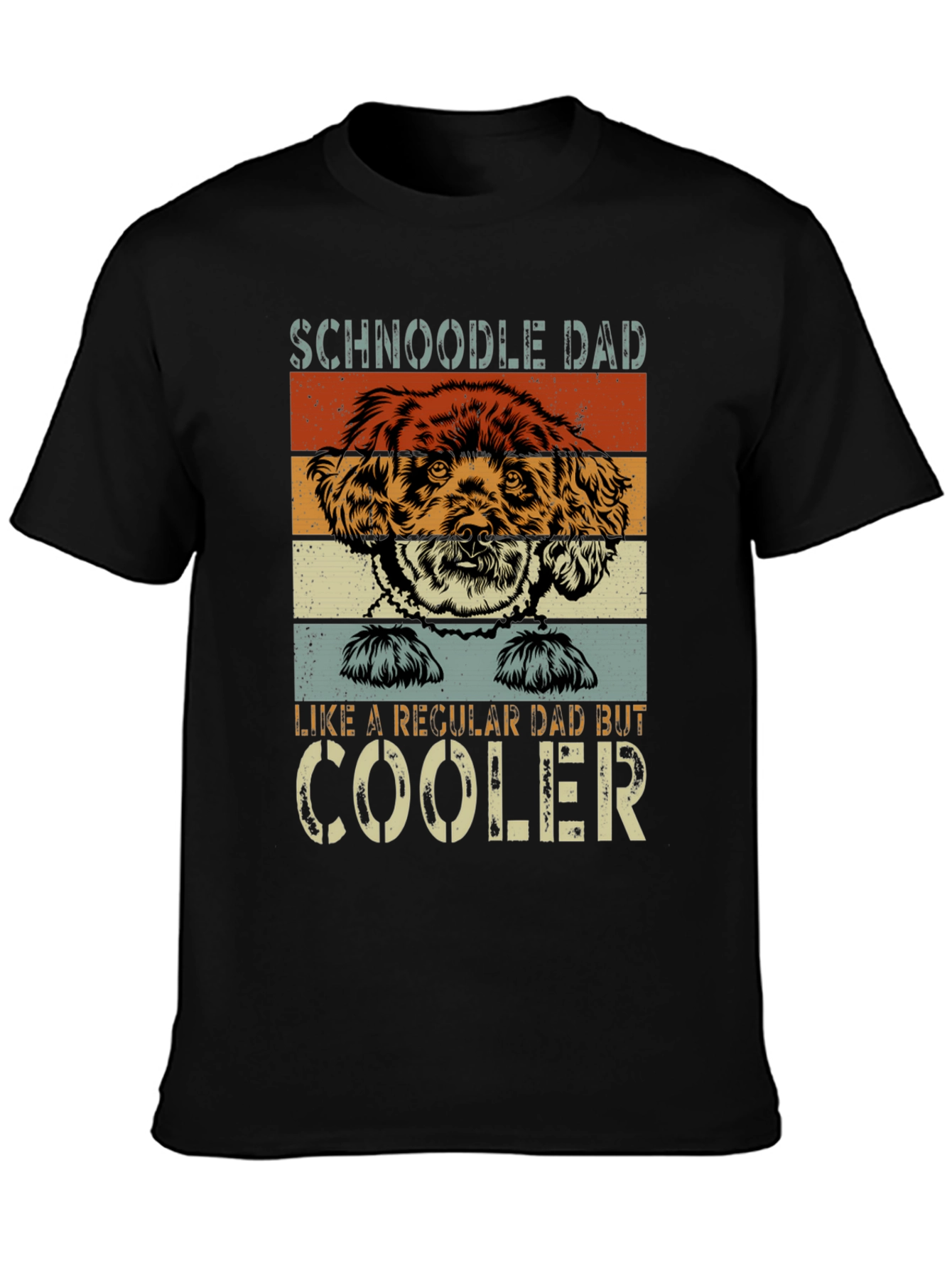 Schnoodle Dad T-Shirt - Cool Fathers Day Gift