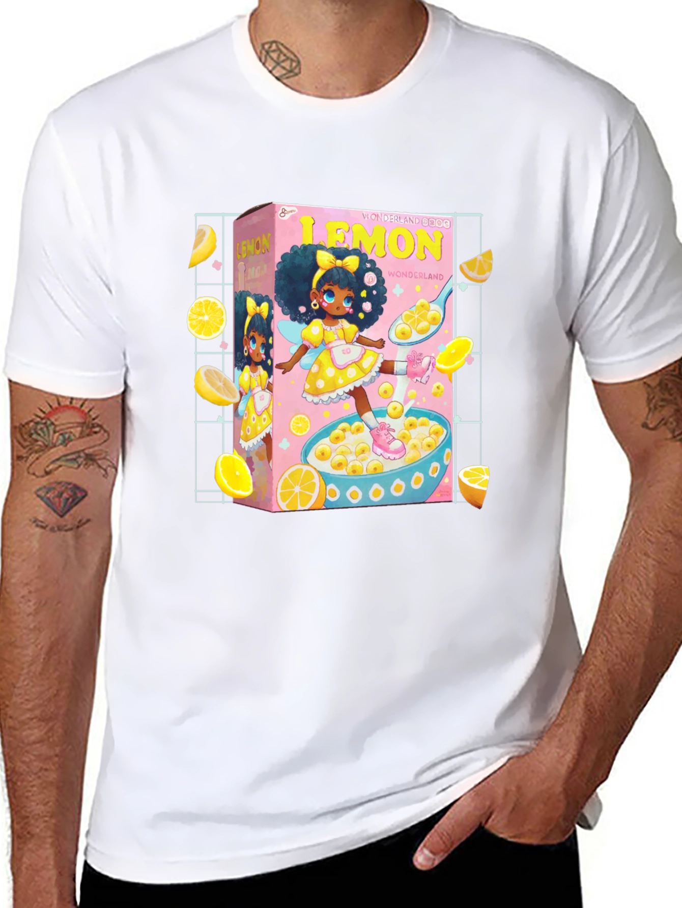 Lemon Wonderland Cereal T-Shirt