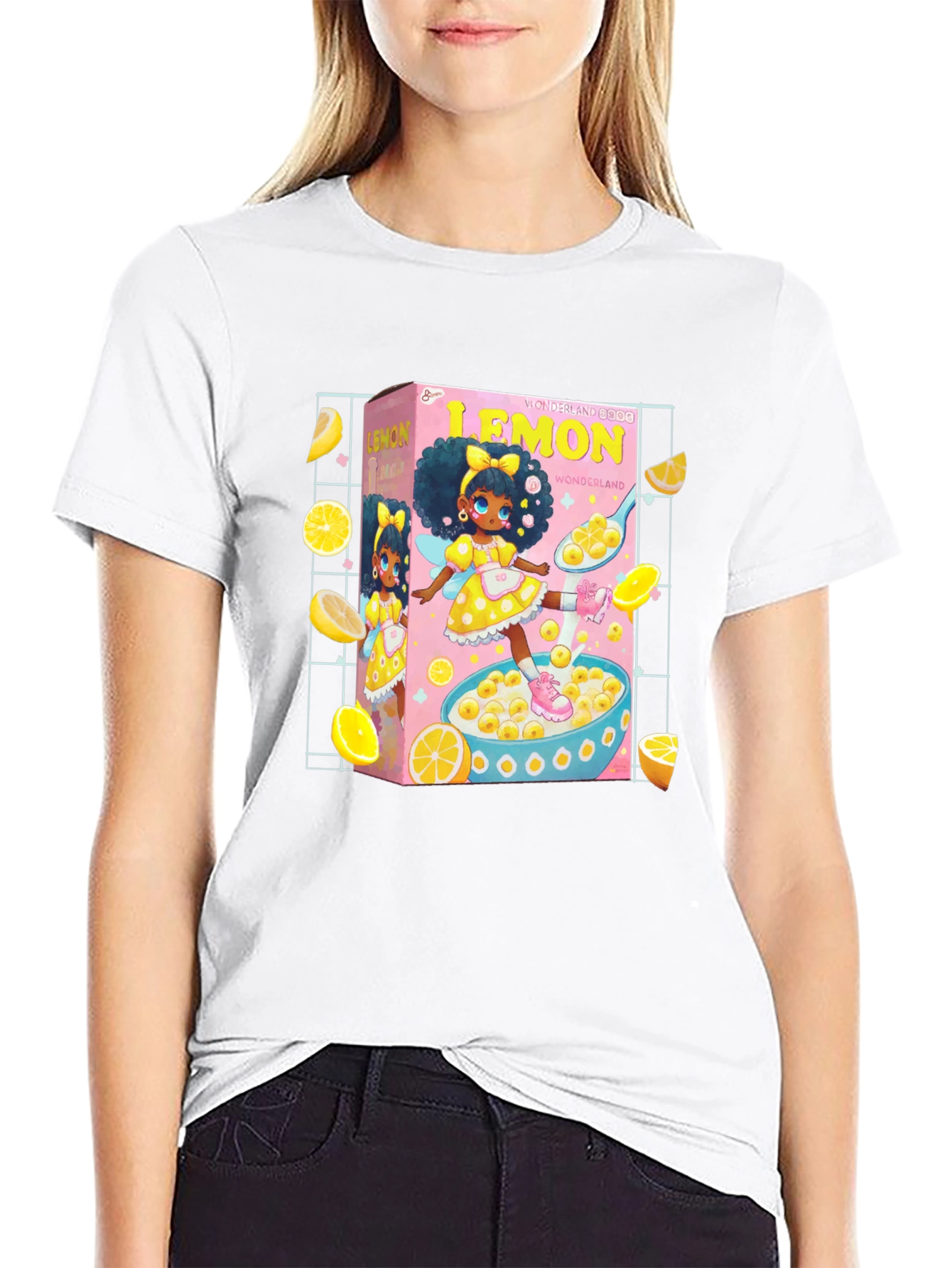 Lemon Wonderland Cereal T-Shirt