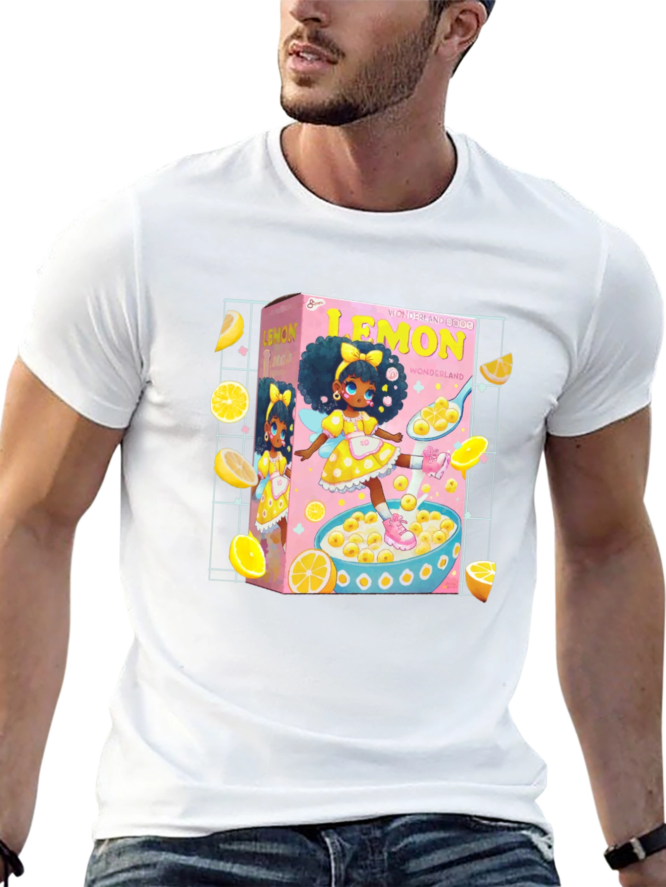 Lemon Wonderland Cereal T-Shirt