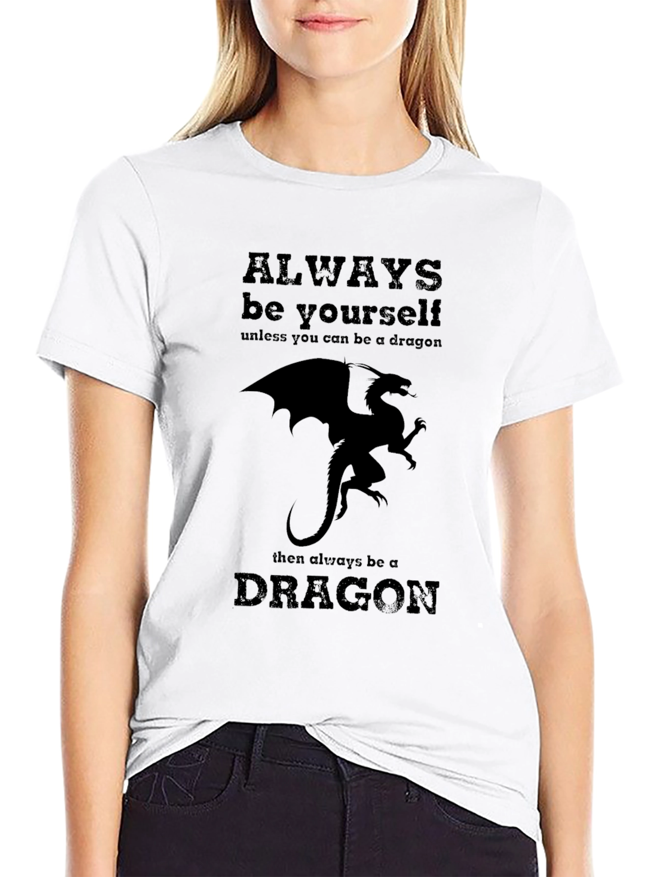 Dragon Graphic T-Shirt - Be Yourself
