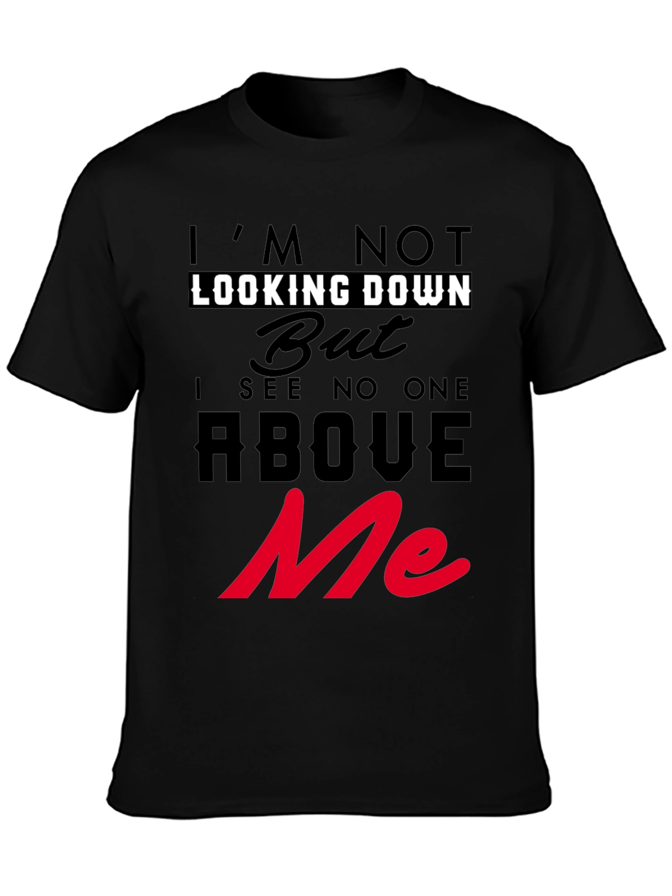 Im Not Looking Down T-Shirt Graphic Tee