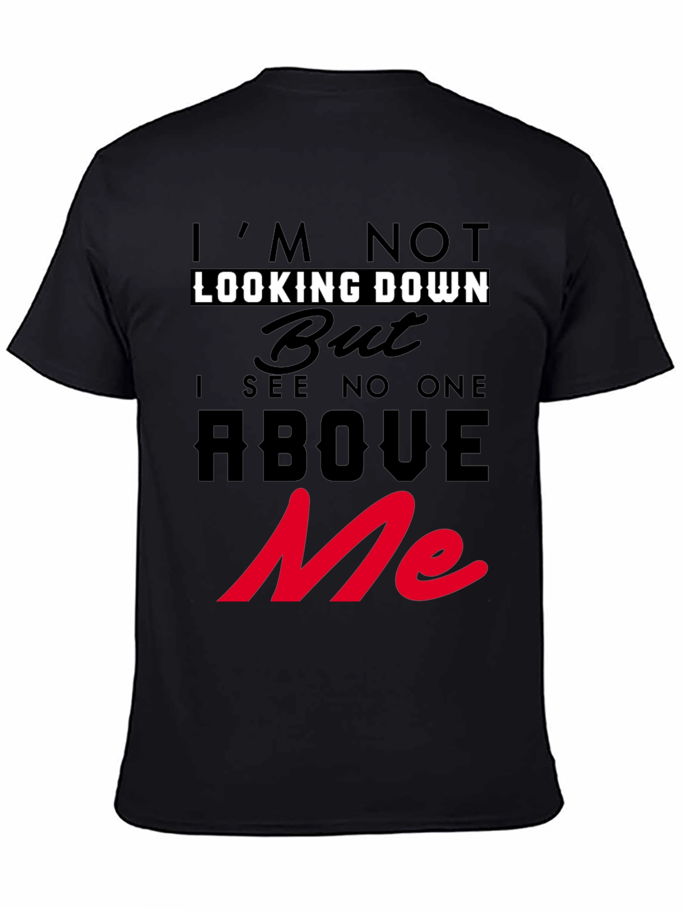 Im Not Looking Down T-Shirt Graphic Tee