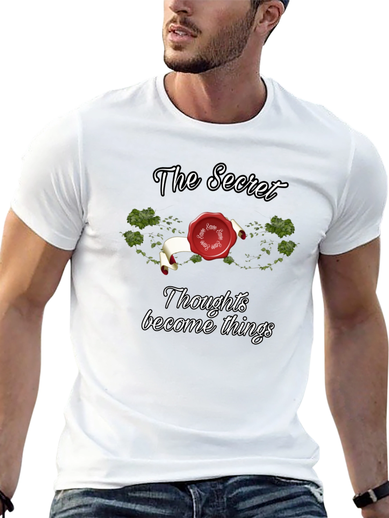 The Secret - Thoughts Become Things Black T-Shirt