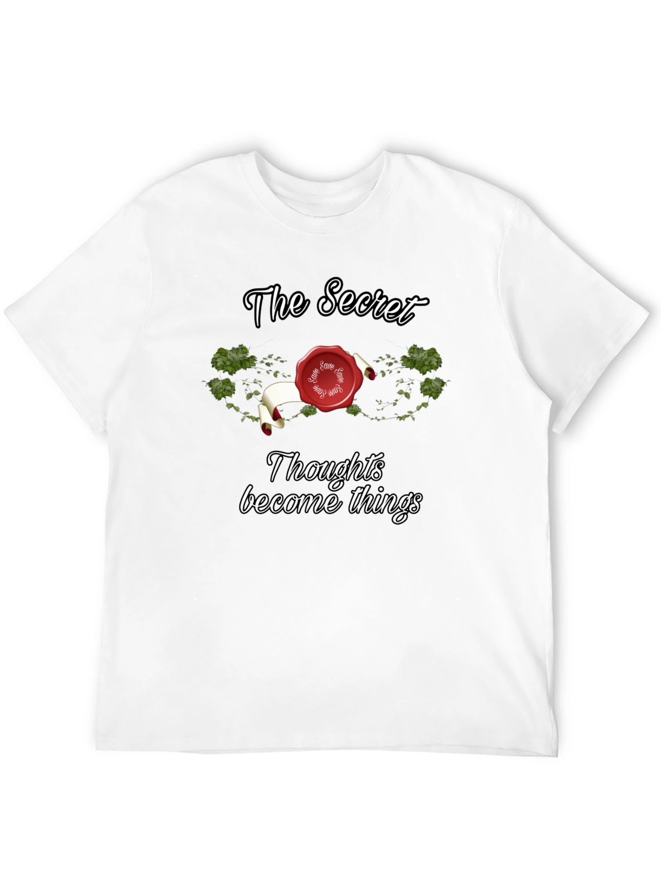 The Secret - Thoughts Become Things Black T-Shirt