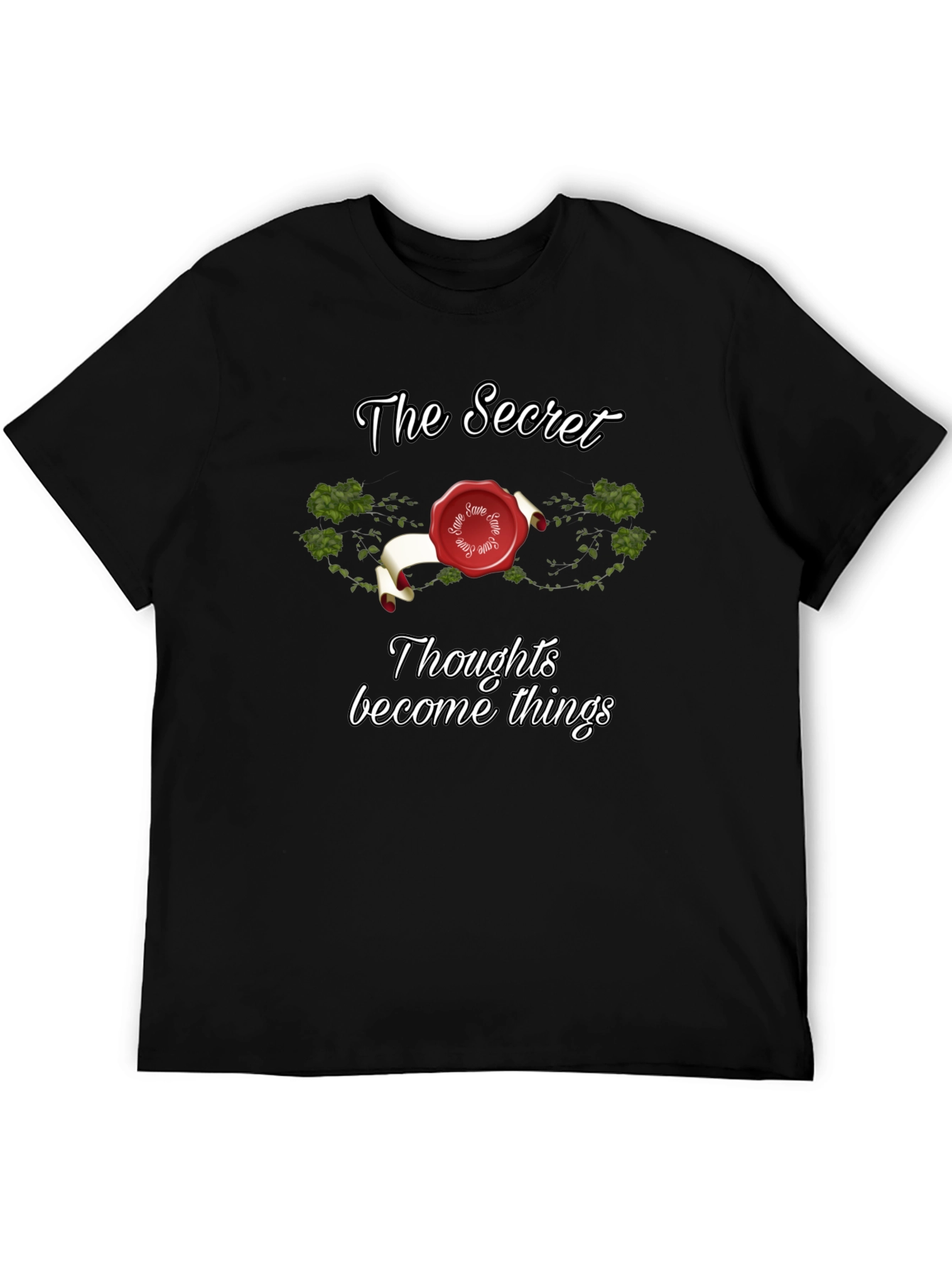 The Secret - Thoughts Become Things Black T-Shirt