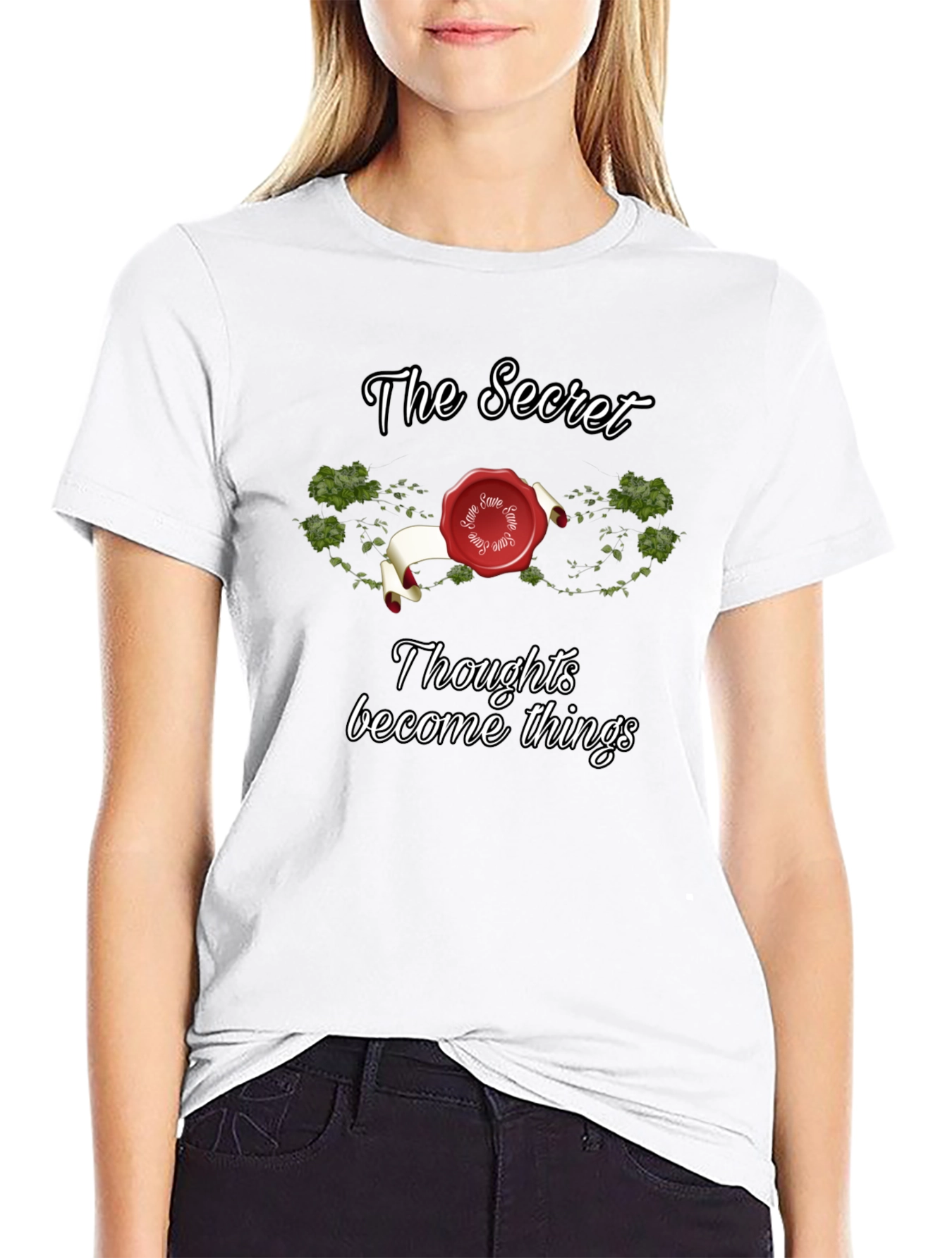 The Secret - Thoughts Become Things Black T-Shirt