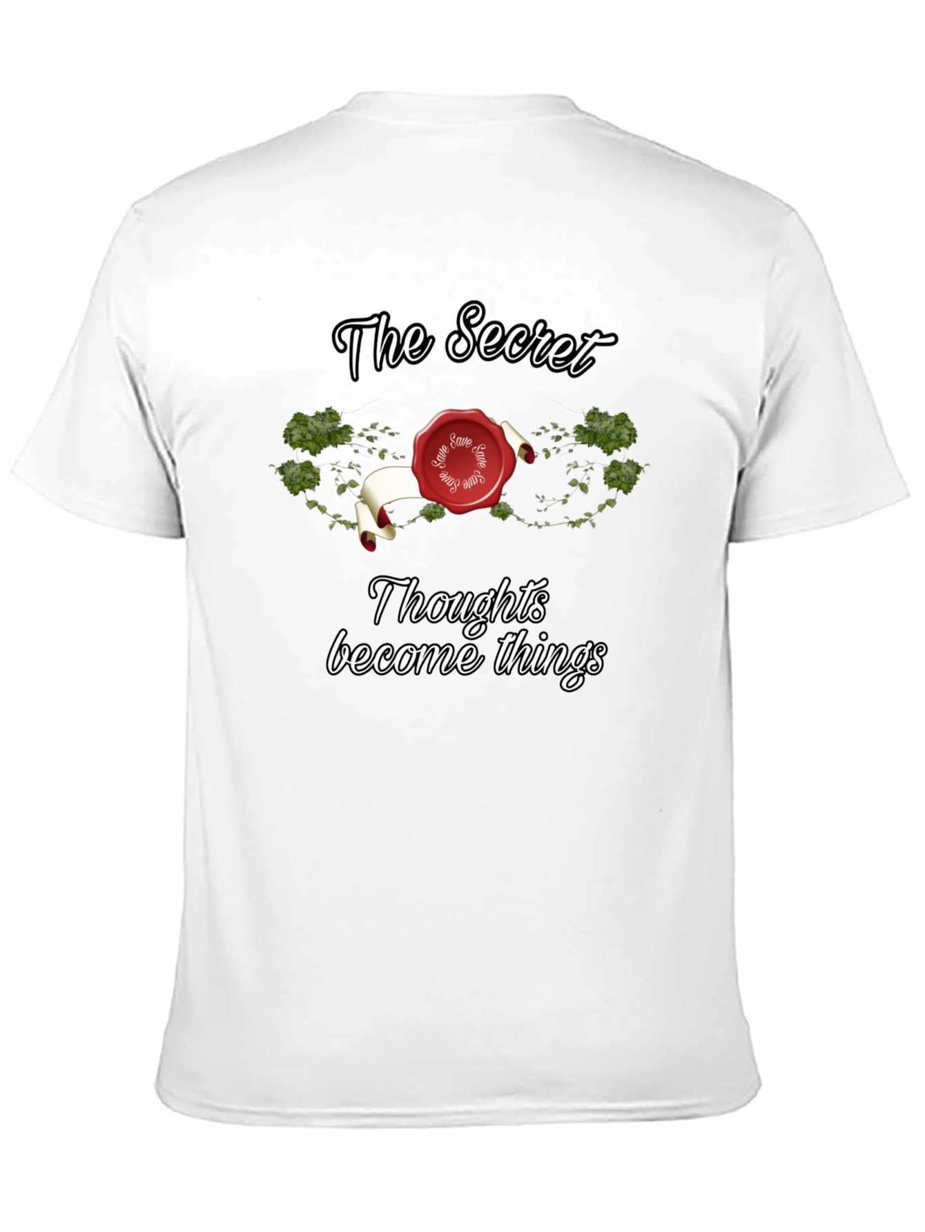The Secret - Thoughts Become Things Black T-Shirt