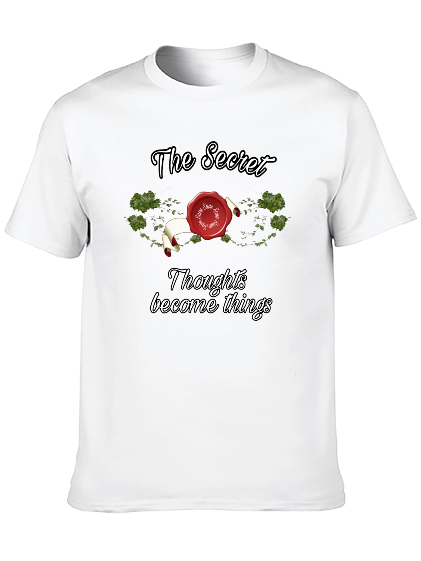 The Secret - Thoughts Become Things Black T-Shirt