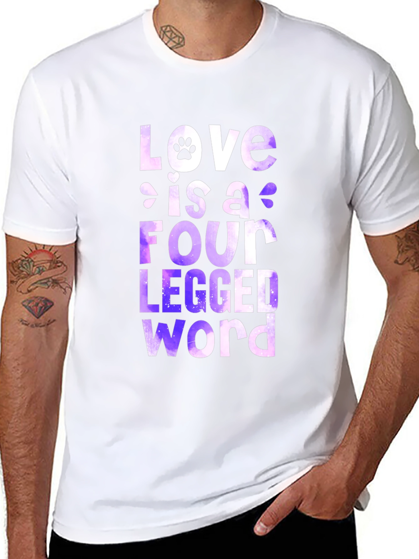 Love is a Four-Legged Word T-Shirt