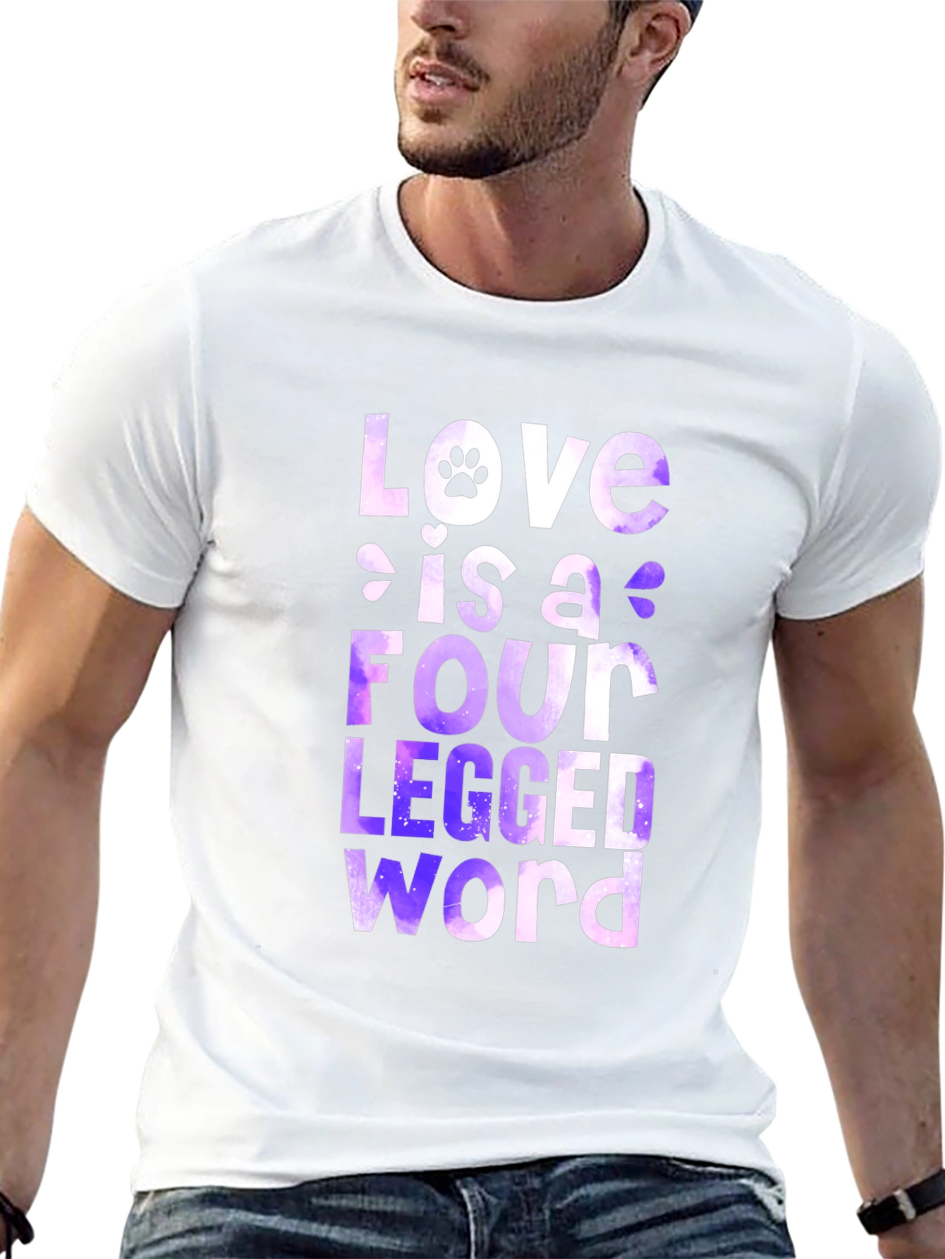 Love is a Four-Legged Word T-Shirt