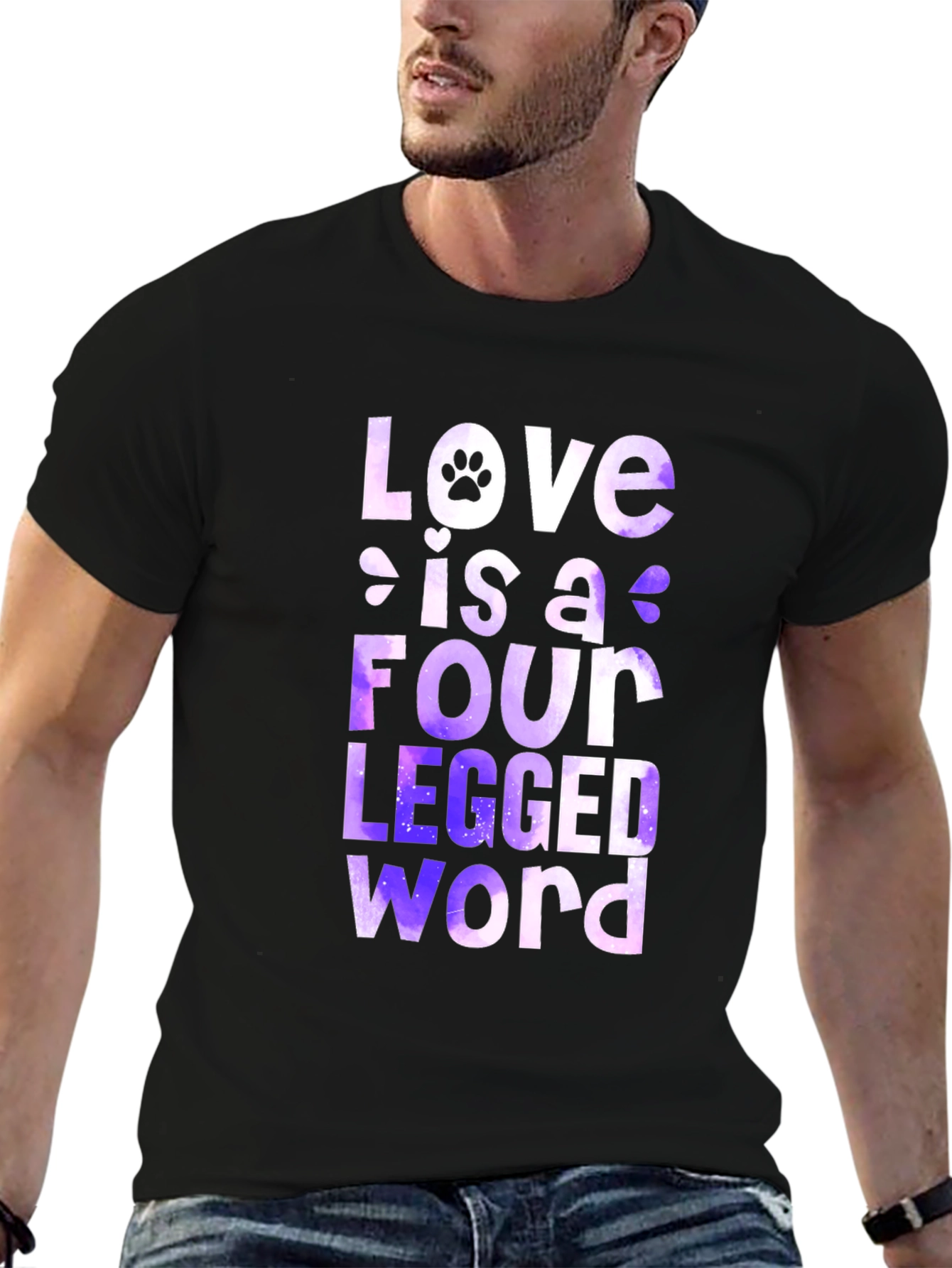 Love is a Four-Legged Word T-Shirt