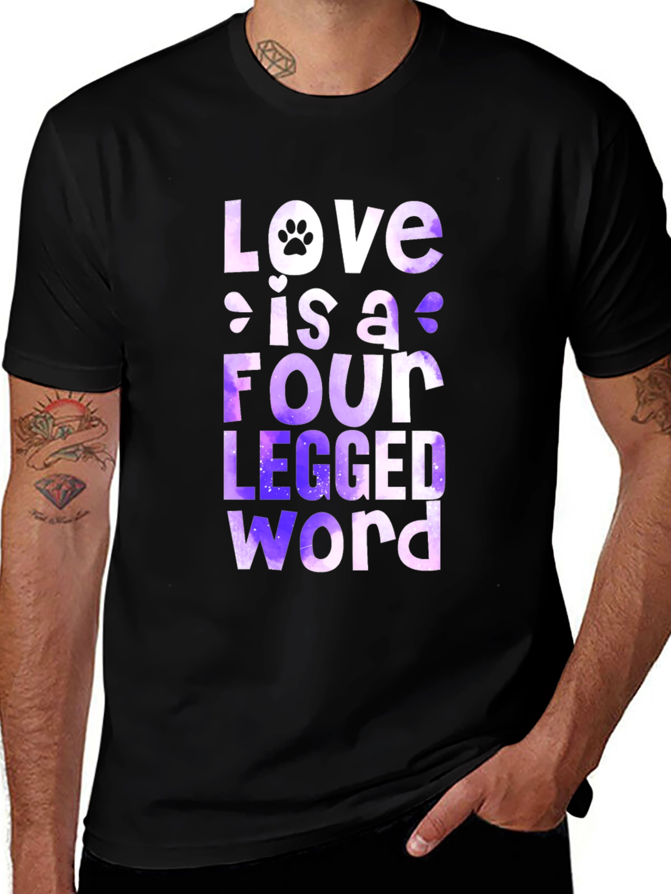 Love is a Four-Legged Word T-Shirt