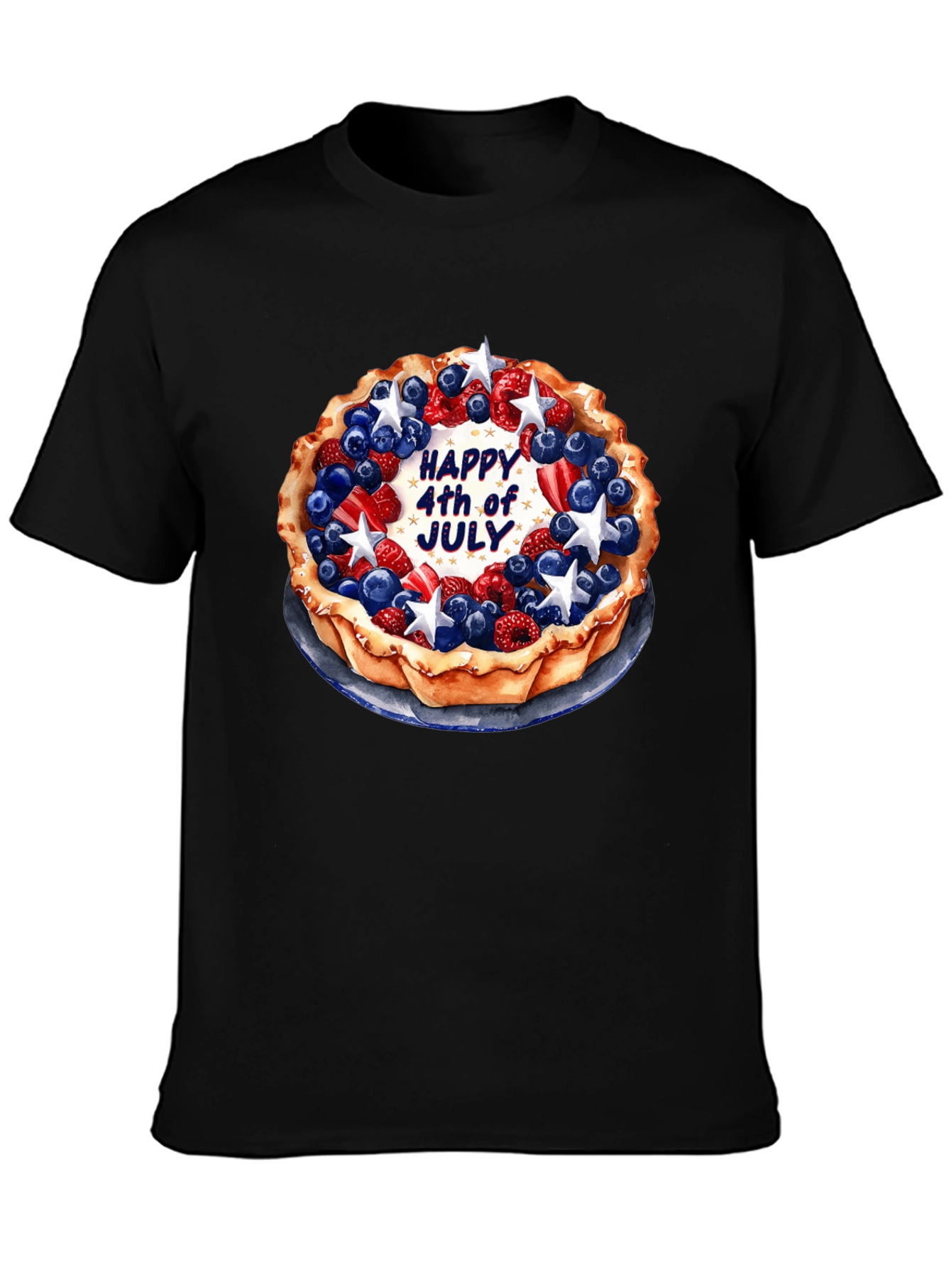 Festive 4th of July Pie T-Shirt