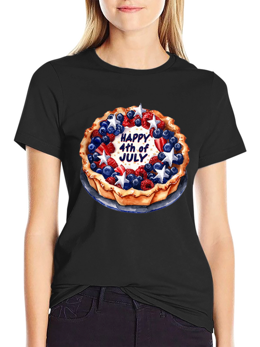 Festive 4th of July Pie T-Shirt