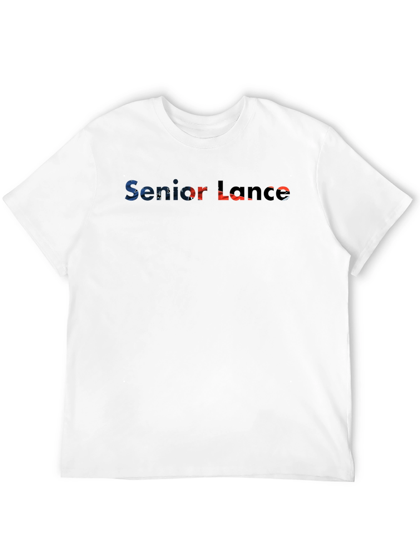 Senior Lance Black Graphic T-Shirt