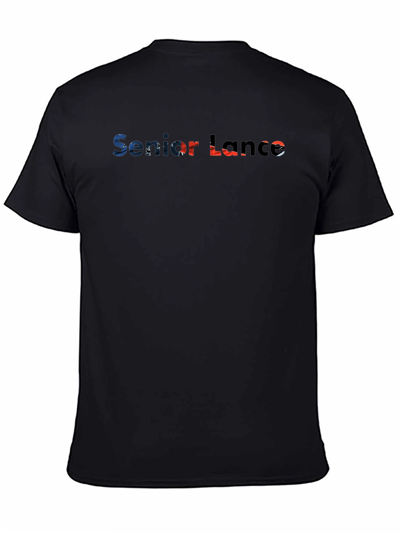 Senior Lance Black Graphic T-Shirt