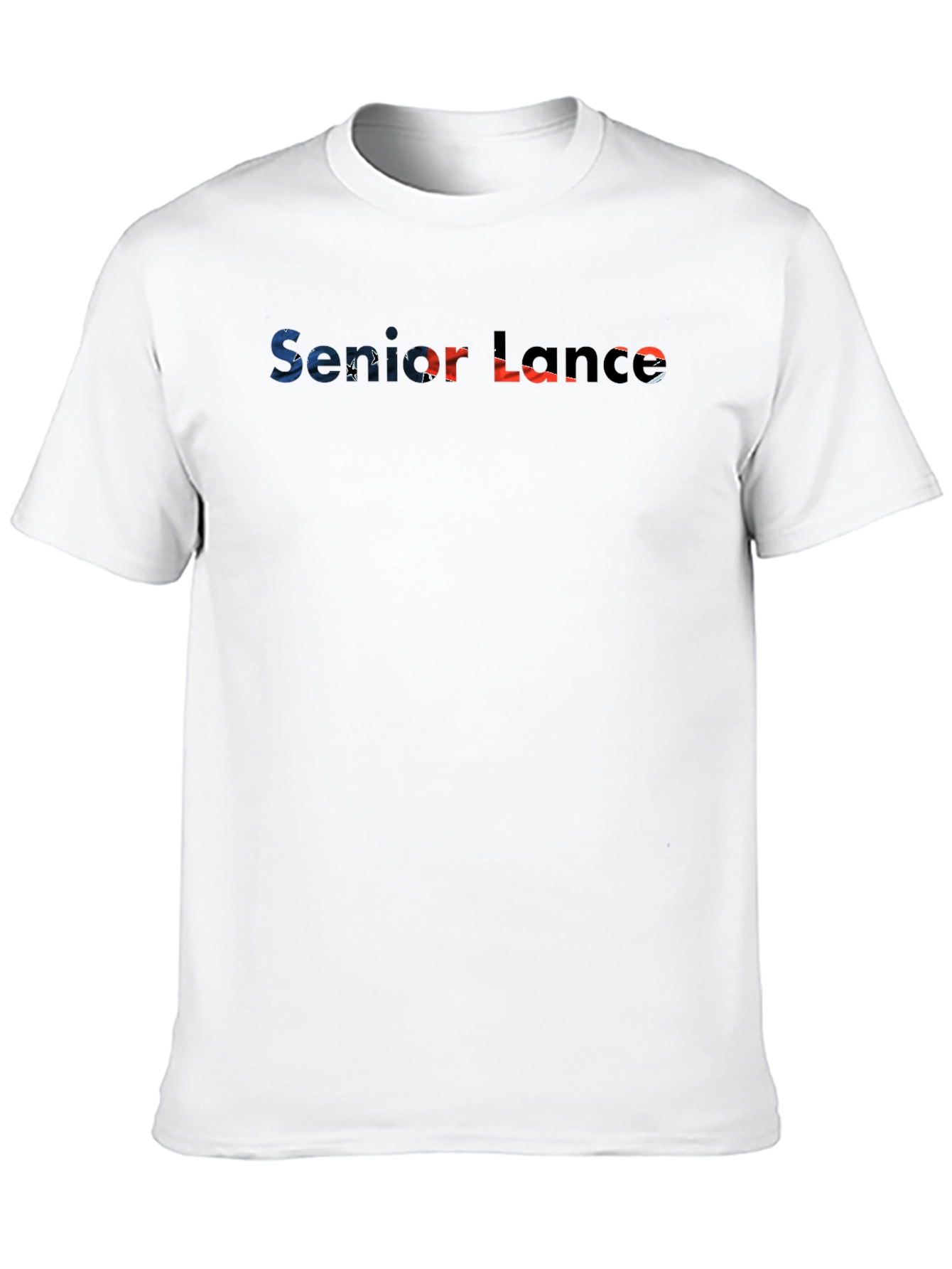 Senior Lance Black Graphic T-Shirt