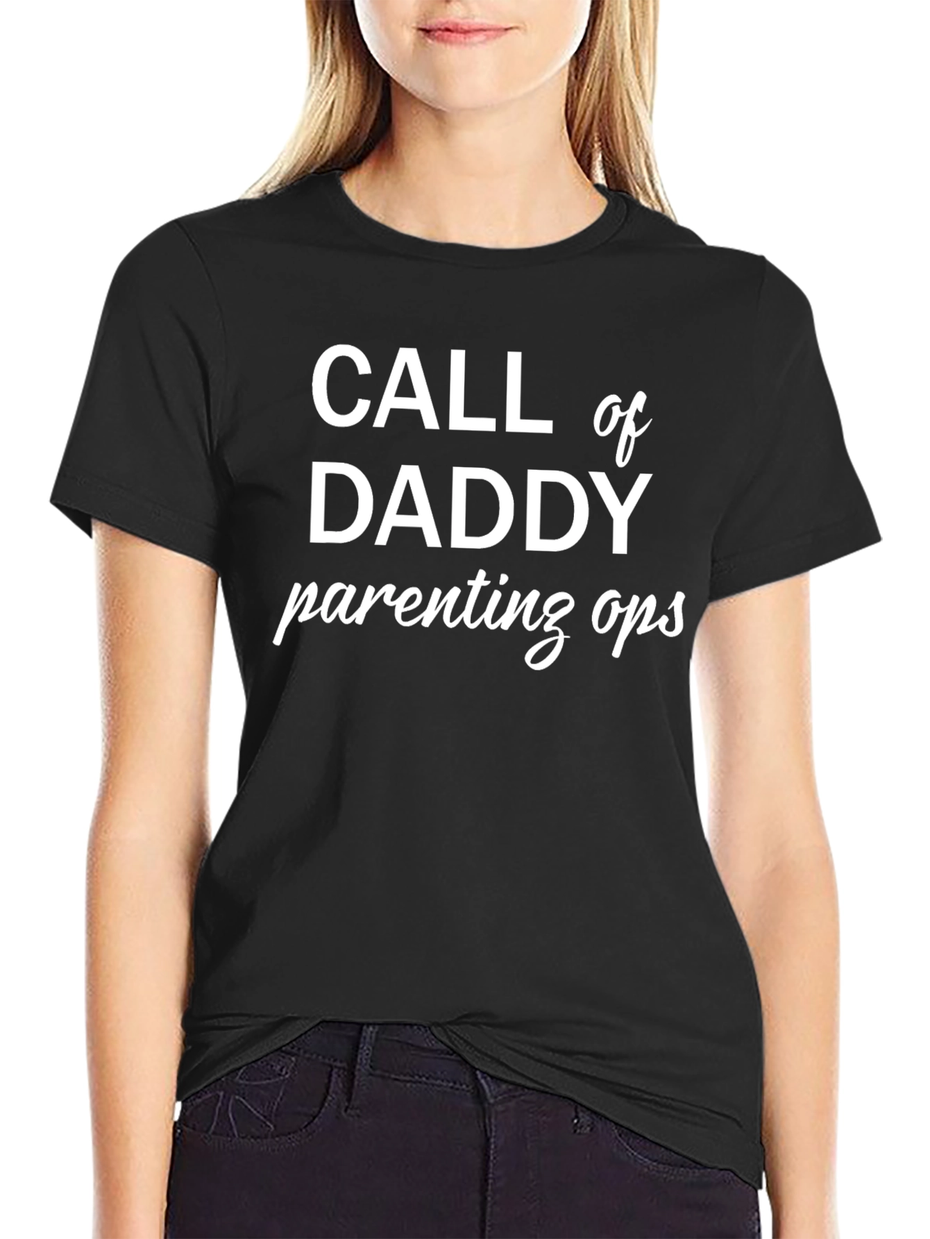 Call of Daddy Parenting Ops Graphic T-Shirt