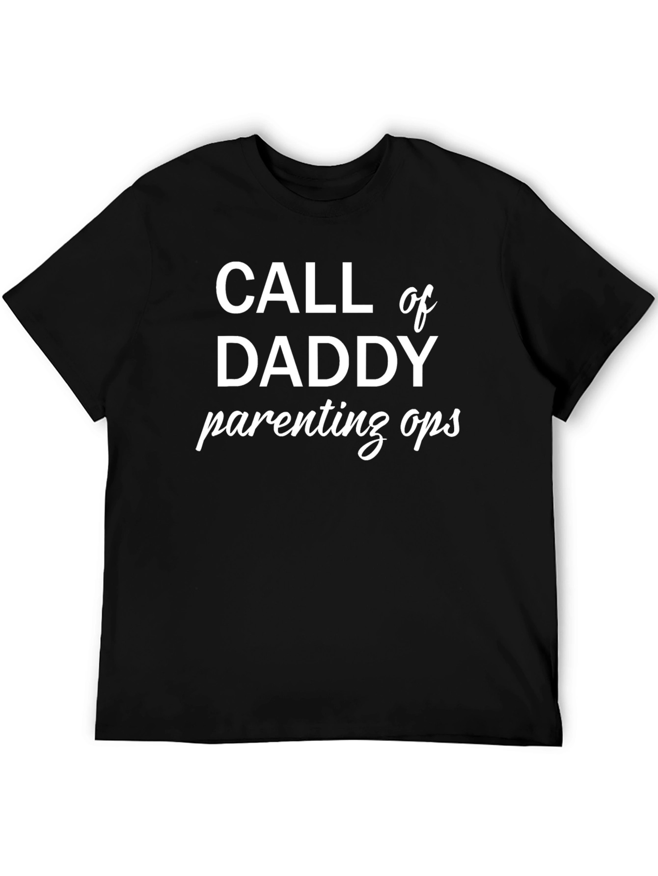 Call of Daddy Parenting Ops Graphic T-Shirt