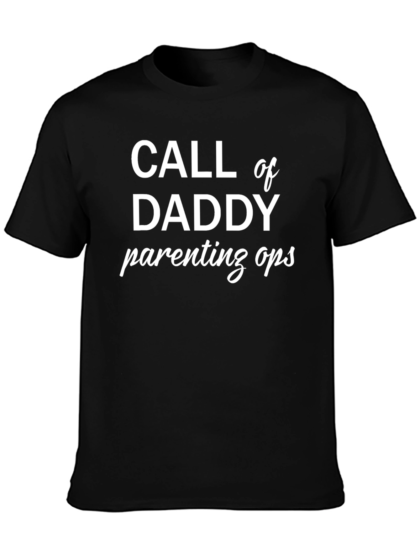 Call of Daddy Parenting Ops Graphic T-Shirt