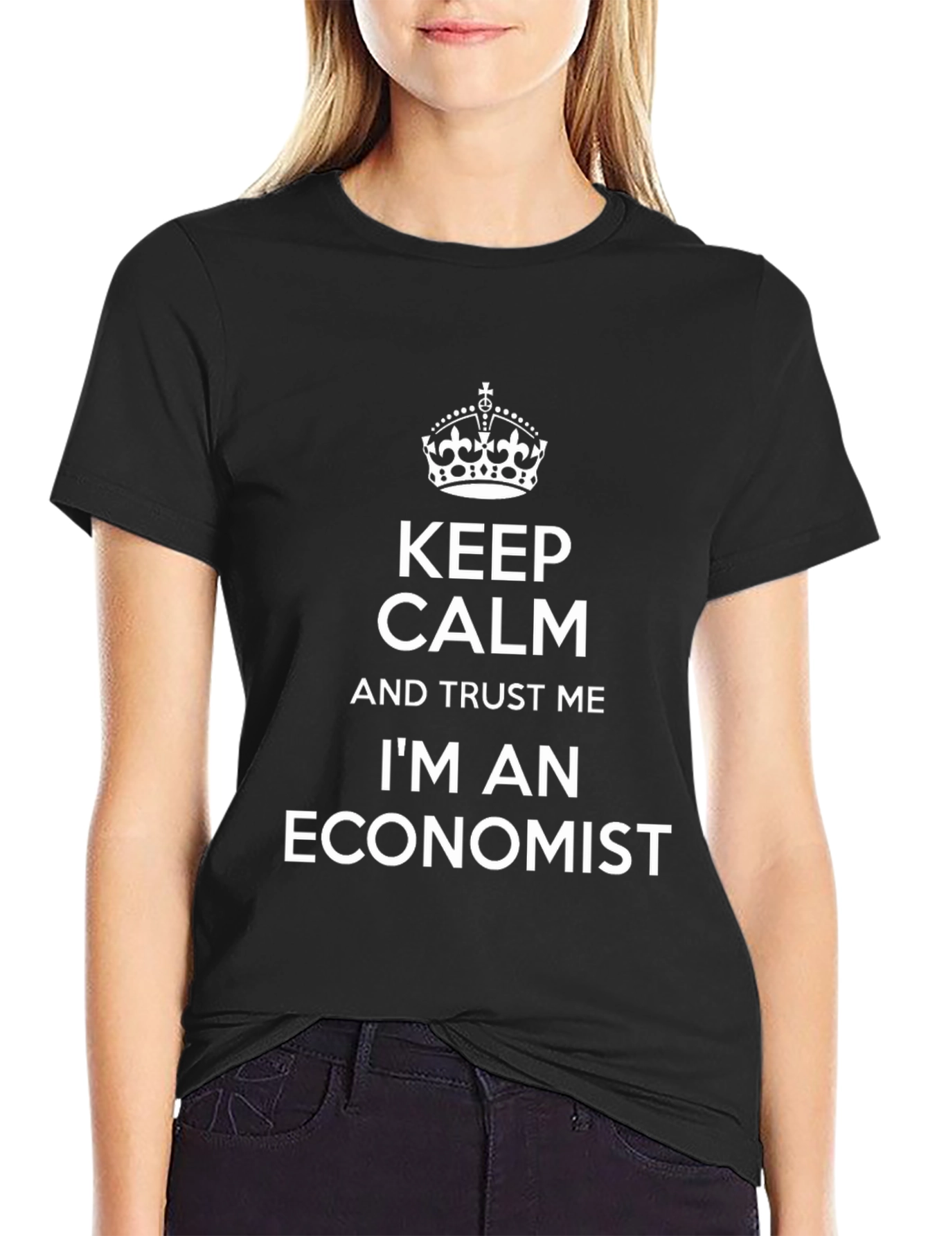 Keep Calm Economist T-Shirt - Funny Gift Idea