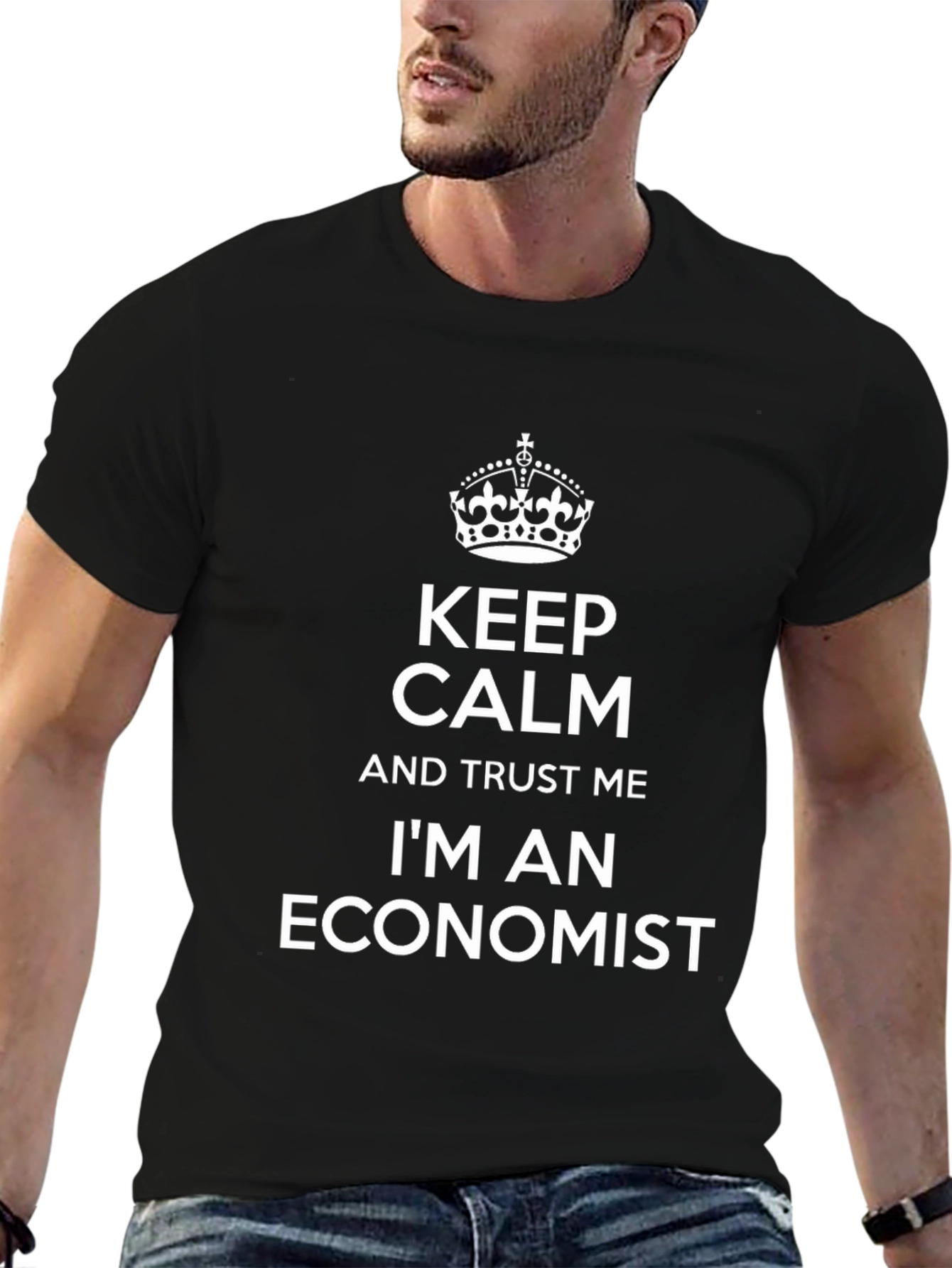 Keep Calm Economist T-Shirt - Funny Gift Idea