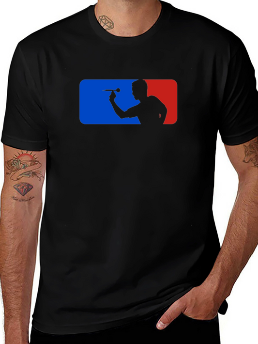 Darts Thrower Black T-Shirt