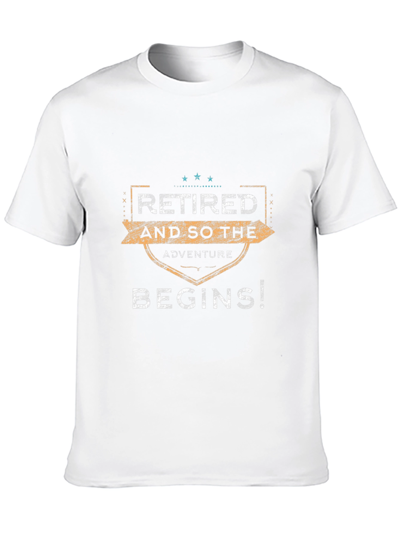 Retired Adventure Begins T-Shirt | Retirement Gift