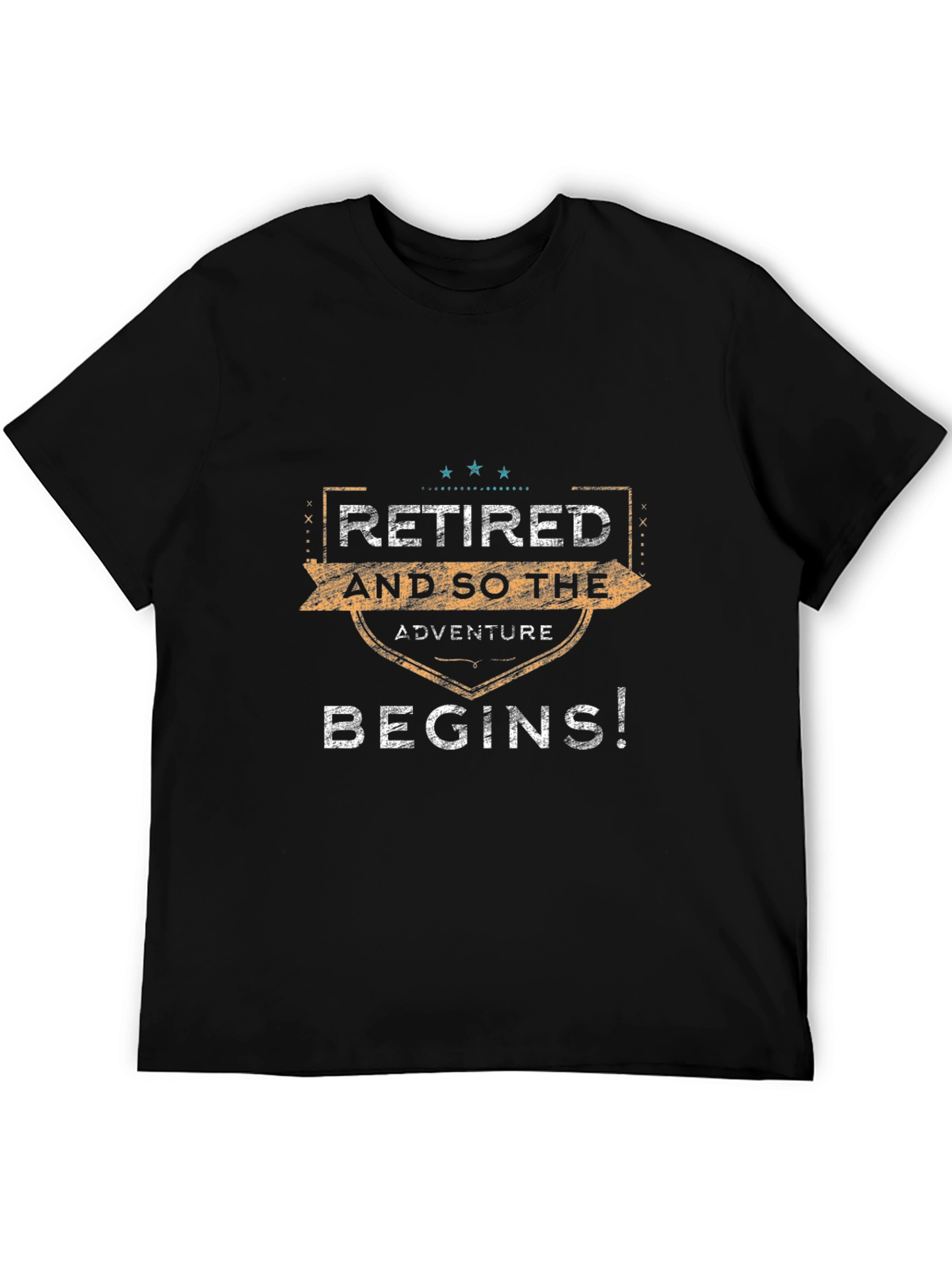 Retired Adventure Begins T-Shirt | Retirement Gift