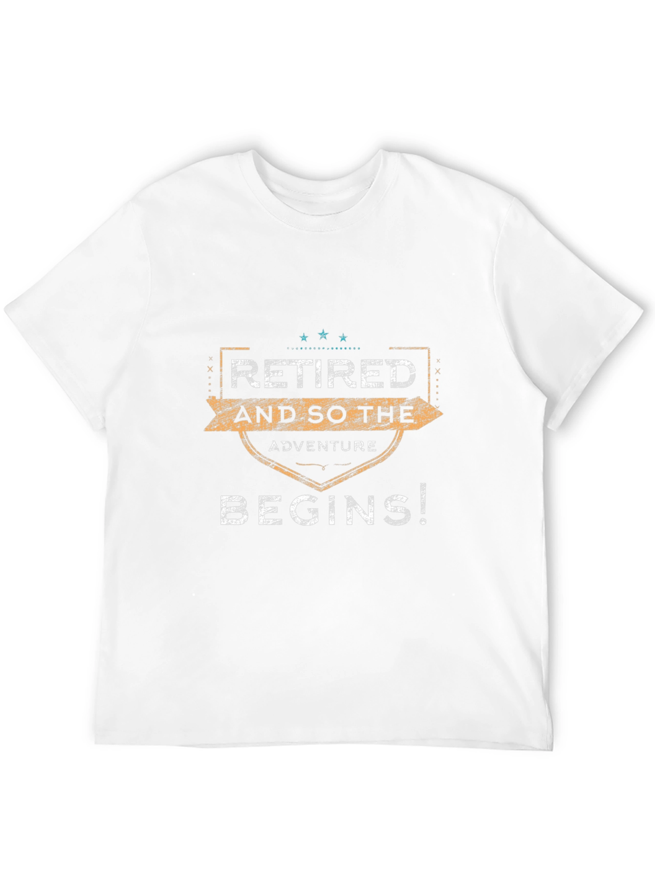 Retired Adventure Begins T-Shirt | Retirement Gift