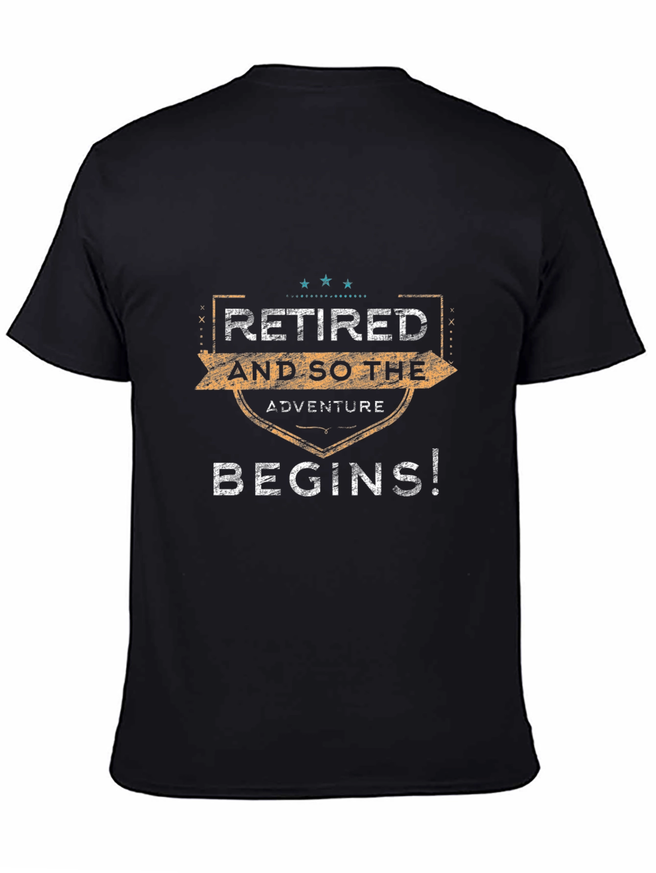 Retired Adventure Begins T-Shirt | Retirement Gift