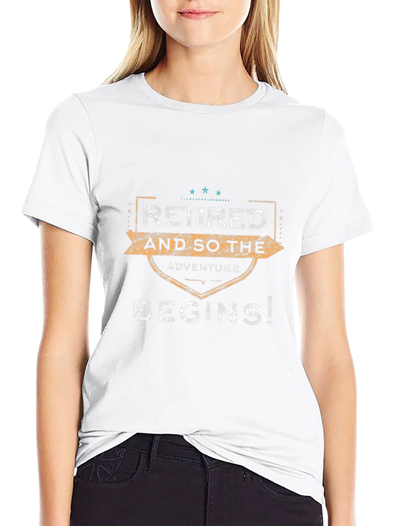 Retired Adventure Begins T-Shirt | Retirement Gift