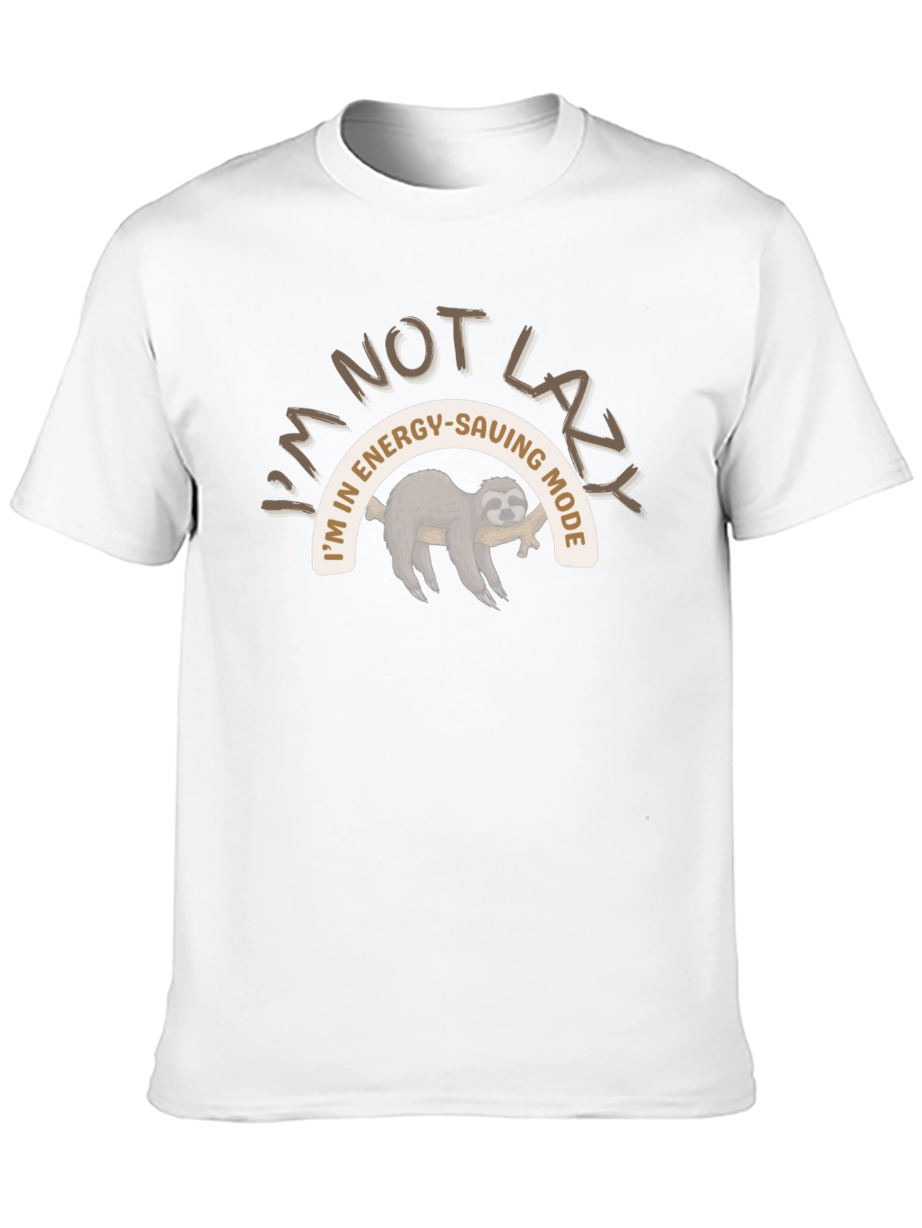 Im Not Lazy Energy Saving Mode Sloth T-Shirt