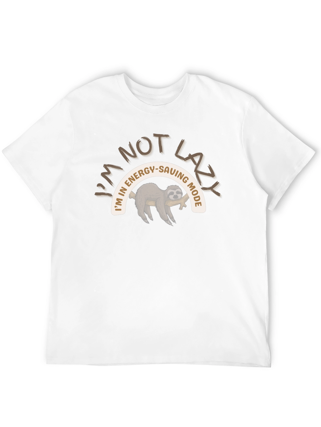 Im Not Lazy Energy Saving Mode Sloth T-Shirt