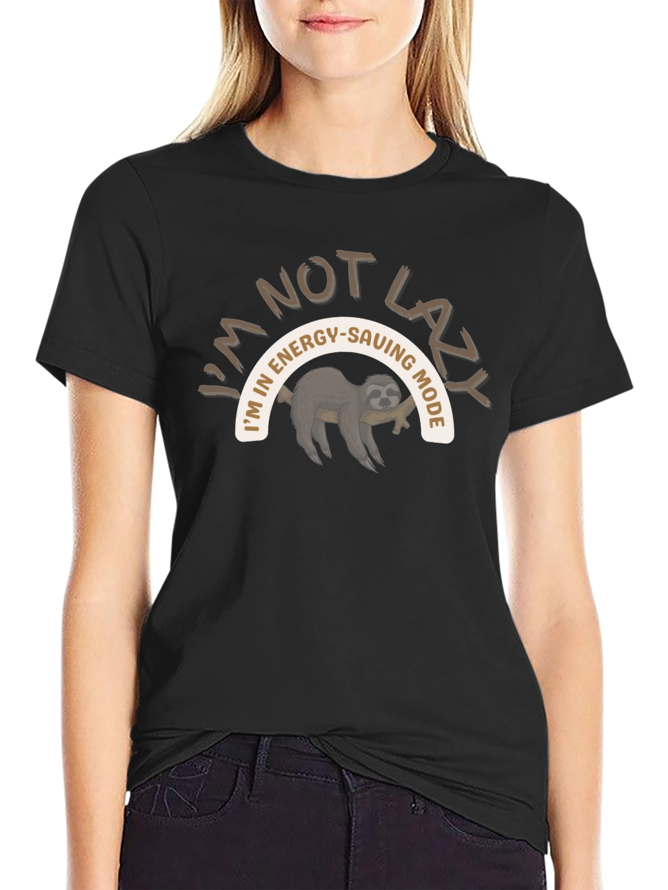 Im Not Lazy Energy Saving Mode Sloth T-Shirt