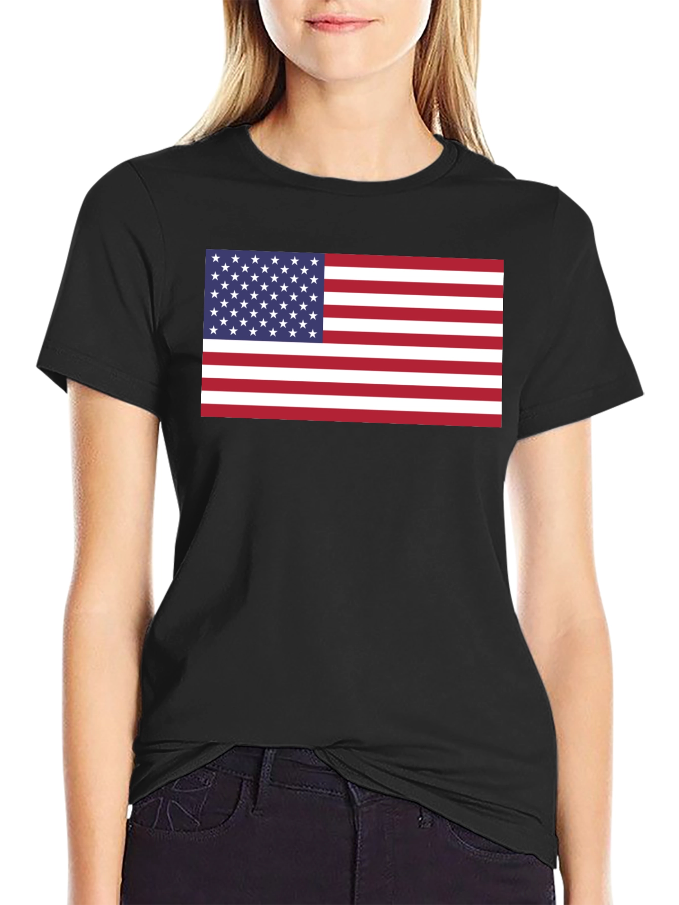 American Flag Graphic T-Shirt - Patriotic Pride
