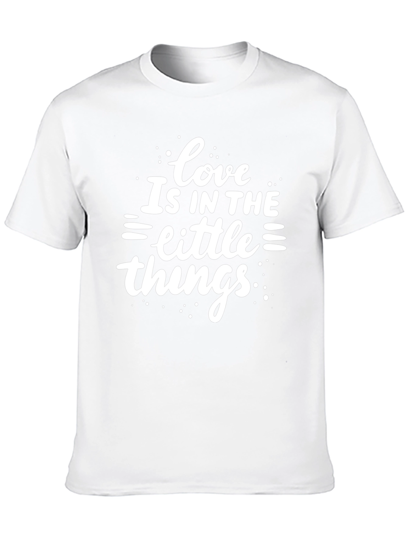 Love Is In The Little Things Graphic T-Shirt