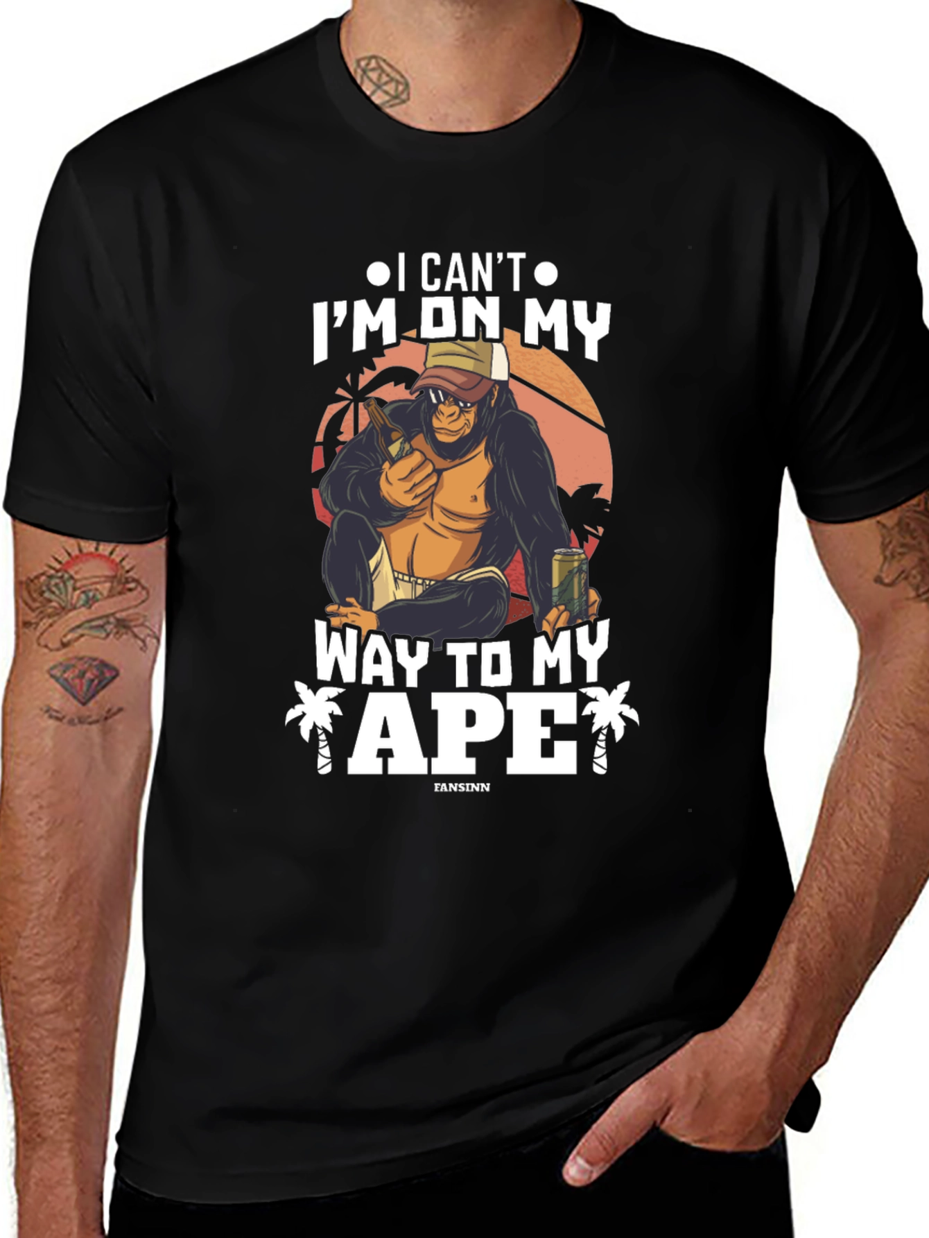 Im On My Way To My Ape T-Shirt