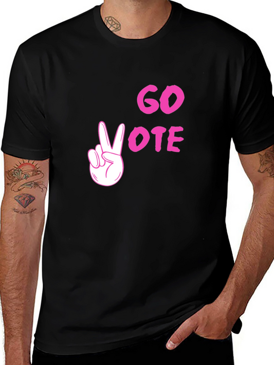 Go Vote T-Shirt - Political Awareness Tee