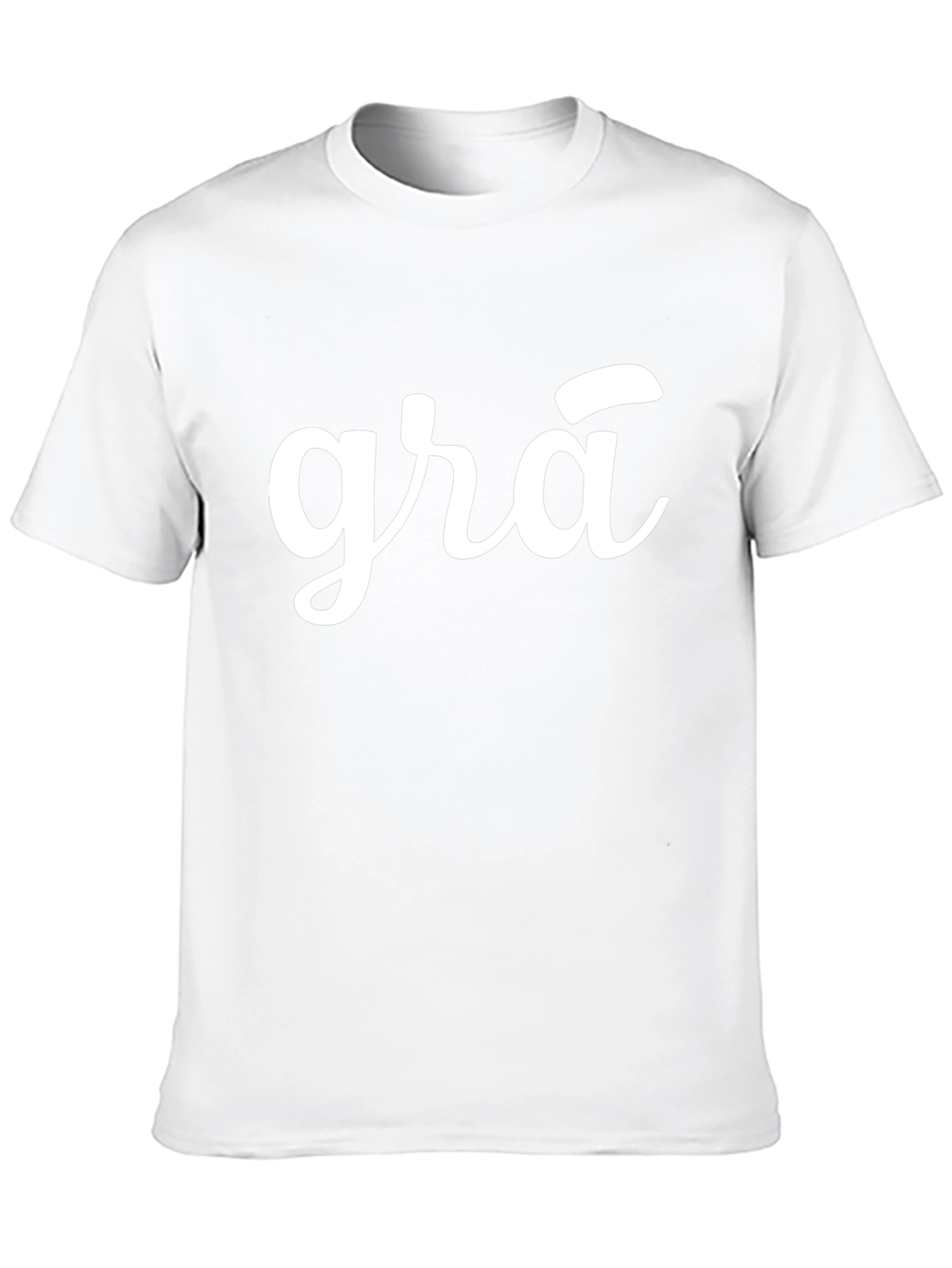 Grá T-Shirt - Black Casual Comfortable