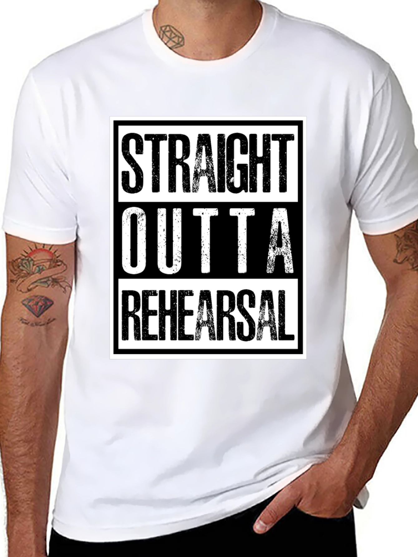 Straight Outta Rehearsal Graphic Tee