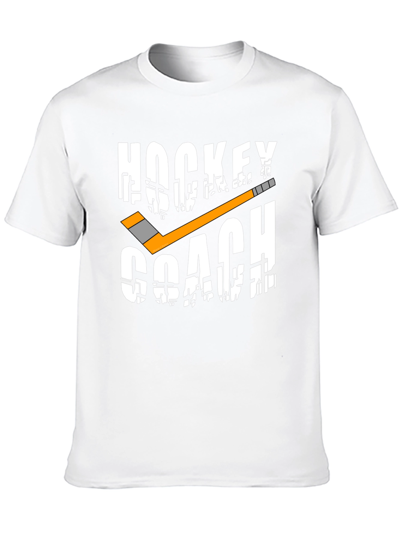 Hockey Coach Graphic T-Shirt