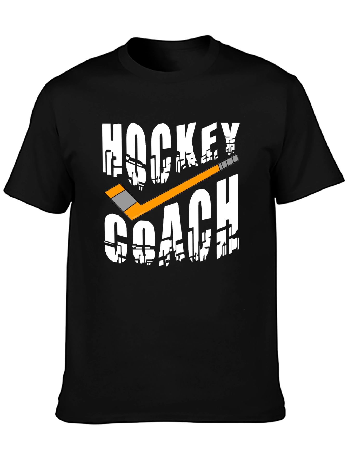 Hockey Coach Graphic T-Shirt