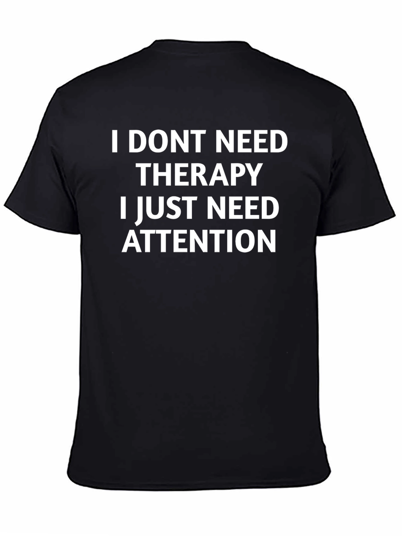 Funny Therapy Attention Graphic Tee